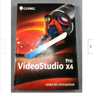 FRENCH Corel Video Studio Pro X4 Guide de L'Utilisateur Manual Francais seule